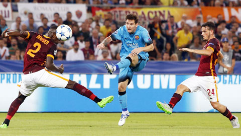 02h45 ngày 25/11, Barcelona vs AS Roma: Tiệc nhẹ mừng vé sớm