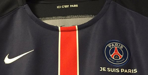Trang phục thi đấu của PSG ở trận gặp Lorient