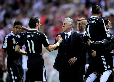 Ancelotti rất được lòng các cầu thủ Real
