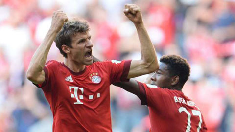 Đè bẹp Olympiakos 4-0, Bayern đi tiếp với ngôi đầu bảng
