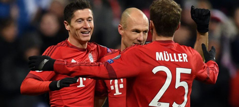 Bayern là đội bóng có sức mạnh toàn diện...