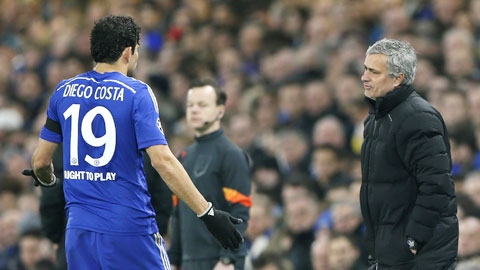 Mâu thuẫn Diego Costa & Mourinho: Vết rạn đe dọa tương lai