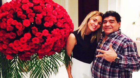 Maradona lại lên lịch cưới vào tháng 2/2016