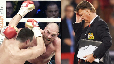 Klitschko và Fury so găng kiểu… Van Gaal!?