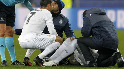 Real Madrid mất nguyên hàng thủ vì bão chấn thương