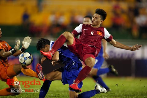 Ở trận ra quân, U21 Báo TN.VN đã đánh bại U21 Thái Lan với tỉ số 4-2 - Ảnh: Quốc An