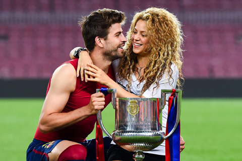 Pique và Shakira là cặp đôi nổi tiếng của làng giải trí Tây Ban Nha