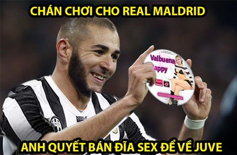 Benzema đã chán Real nên mới tống tiền clip sex Valbuena để về đội Tù Ven Tút??