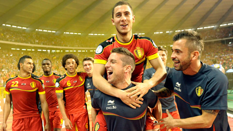 BXH FIFA tháng 12/2015: Bỉ vẫn trên đỉnh thế giới