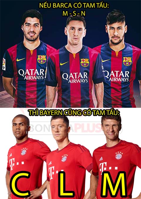 Barca giỏi, Bayern cũng chả kém