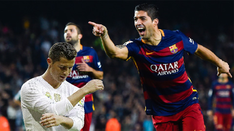 Luis Suarez trưởng thành vượt bậc tại Barca: Đến CR7 cũng phải cúi đầu