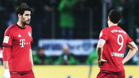 M'Gladbach 3-1 Bayern: Hùm xám nếm mùi thất bại đầu tiên