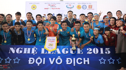 FC Anh Sơn lần thứ 2 vô địch Giải bóng đá xứ Nghệ khu vực miền Bắc
