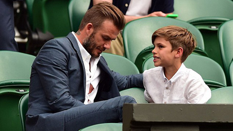 Beckham tủi thân vì con trai không thích theo nghiệp bóng đá