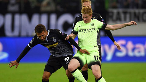 Đội hình dự kiến Man City vs M’Gladbach vòng bảng Champions League