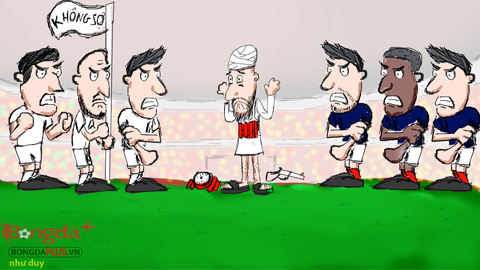 Biếm họa bóng đá thế giới: Mourinho đưa Chelsea xuống vực, Van Gaal ru ngủ Quỷ đỏ