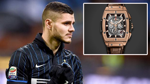 Icardi bị cướp đồng hồ trị giá 30.000 euro