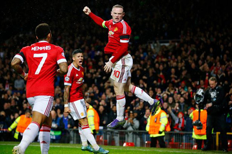 Rooney giúp M.U có chiến thắng thứ 2 ở vòng bảng