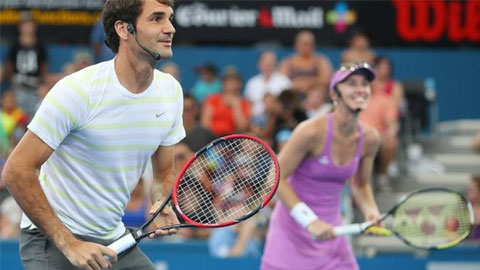 Federer và Hingis sẽ đánh cặp với nhau tại Olympics 2016