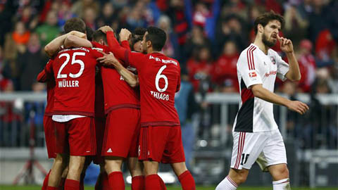Đánh bại Ingolstadt, Bayern lần thứ 5 liên tiếp vô địch mùa Đông