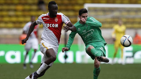 Monaco 1-0 St.Etienne: Đội bóng xứ Công quốc vươn lên nhì bảng