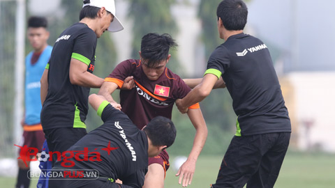 Trọng Đại gia nhập danh sách chấn thương của U23 Việt Nam