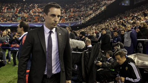 Eibar 1-1 Valencia: Neville chưa thể có chiến thắng đầu tay