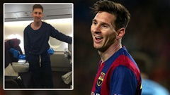 Sau giờ bóng lăn (14/12): Messi ăn mặc lôi thôi dự FIFA Club World Cup 2015