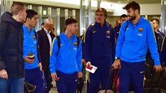 WAGs Barca bám càng phu quân đến Nhật Bản