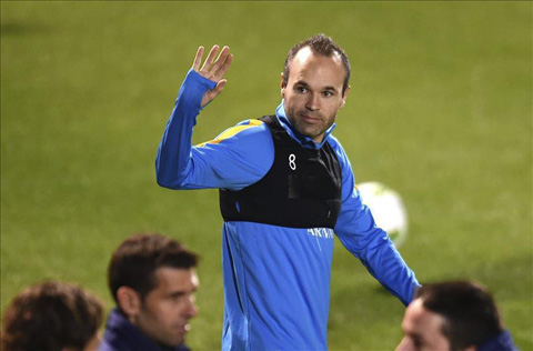 Đội trưởng Andres Iniesta hướng đến chức vô địch thứ 2