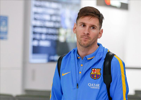 Messi có mặt tại sân bay Narita hôm thứ Ba vừa qua