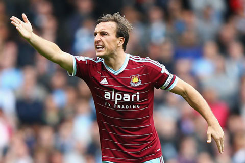 Noble là cầu thủ trung thành của West Ham