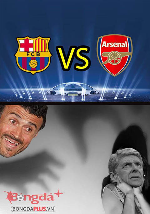 Wenger tái mặt khi biết Arsenal gặp Barcelona ở vòng Knock-out