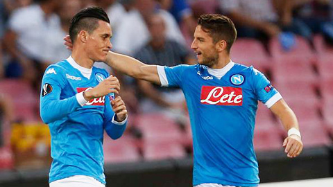 ĐHTB vòng bảng Europa League 2015/16: Dấu ấn Napoli