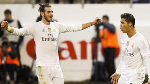 Gareth Bale có cú poker đầu tiên ở Real Madrid