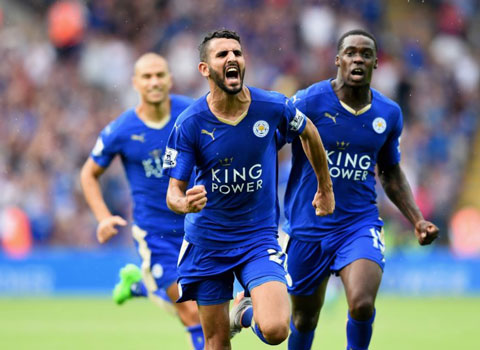 Leicester đang đứng đầu BXH Ngoại hạng Anh