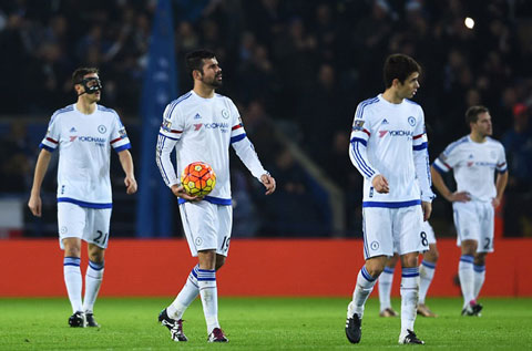 Một vài cầu thủ Chelsea vẫn không thi đấu cố gắng hơn trong hiệp hai trận gặp Leicester