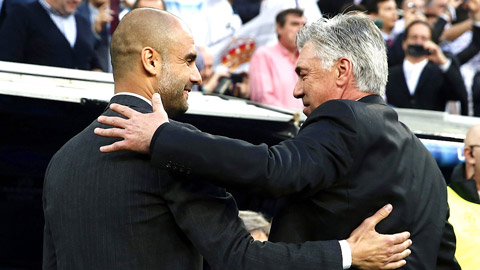 Ancelotti sẽ tiếp tục con đường thành công của Pep