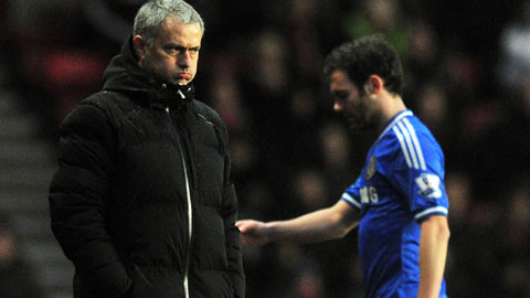 Mourinho từng đẩy Mata ra khỏi Chelsea