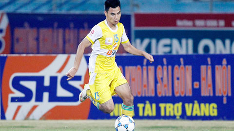 Đức Huy là nhân tố nổi bật trong chiến dịch thăng hạng mùa trước của CLB Hà Nội