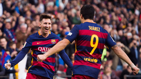 Barca đặt mục tiêu vượt kỷ lục bàn thắng của Real trong năm 2015