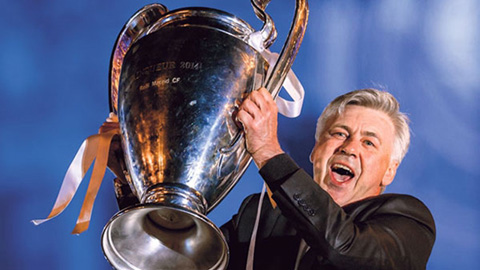 Ancelotti sẽ trở thành HLV đầu tiên cầm quân ở cả 5 giải VĐQG hàng đầu