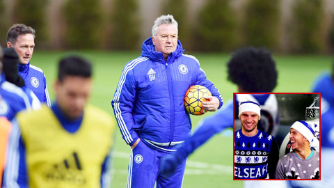 Sao Chelsea được Hiddink cho xả trại dịp Giáng sinh