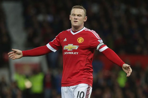 Rooney đang có phong độ kém thuyết phục trong màu áo M.U