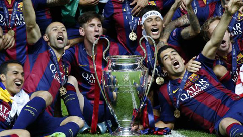 Barca giành nhiều danh hiệu nhất châu Âu ở chu kỳ 10 năm