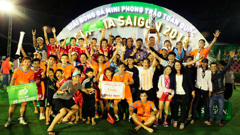 Kết thúc Giải bóng đá Cúp Bia Sài Gòn 2015: Dư âm ngọt ngào