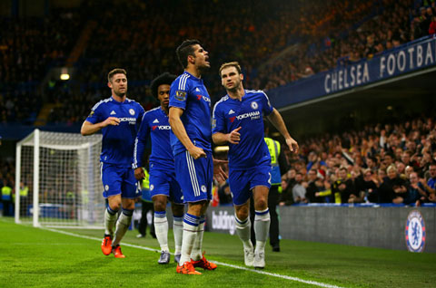 Diego Costa đang sắm vai cứu tinh cho Chelsea