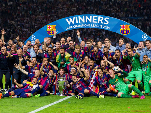 Barca có một năm 2015 đại thành công