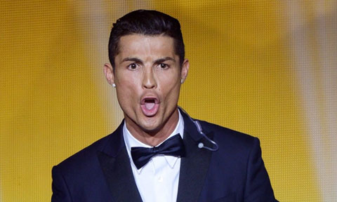 Màn ăn mừng bị chỉ trích của Ronaldo tại lễ trao giải QBV