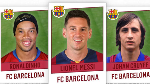 3  cầu thủ thay đổi lịch sử Barca là ai?